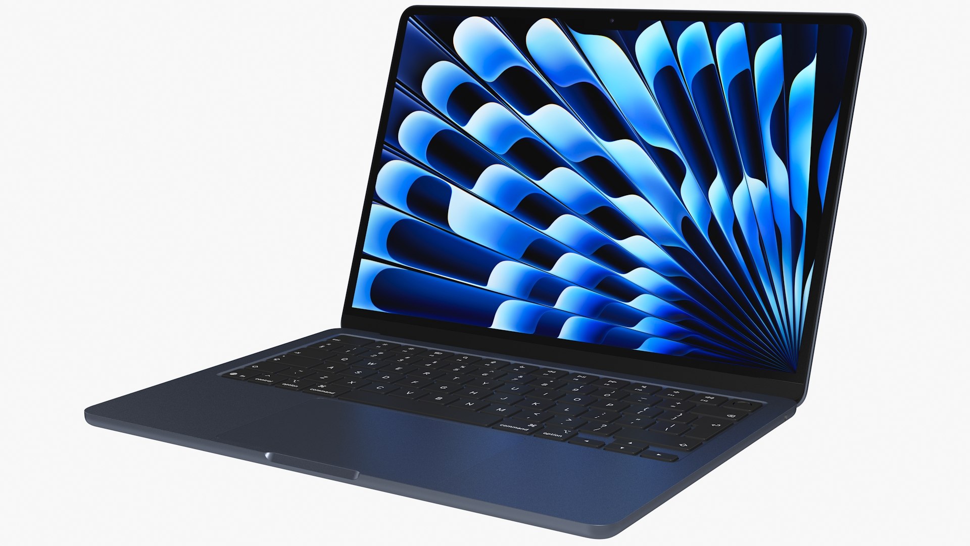 Apple MacBook Air 13 M4 2025 Midnight Rigged 3D - TurboSquid 2382028