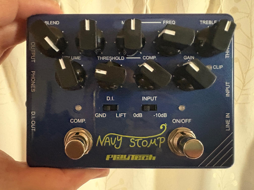 PLAYTECH Navy Stomp ベース用プリアンプ おすすめ 初心者 学生 ベース