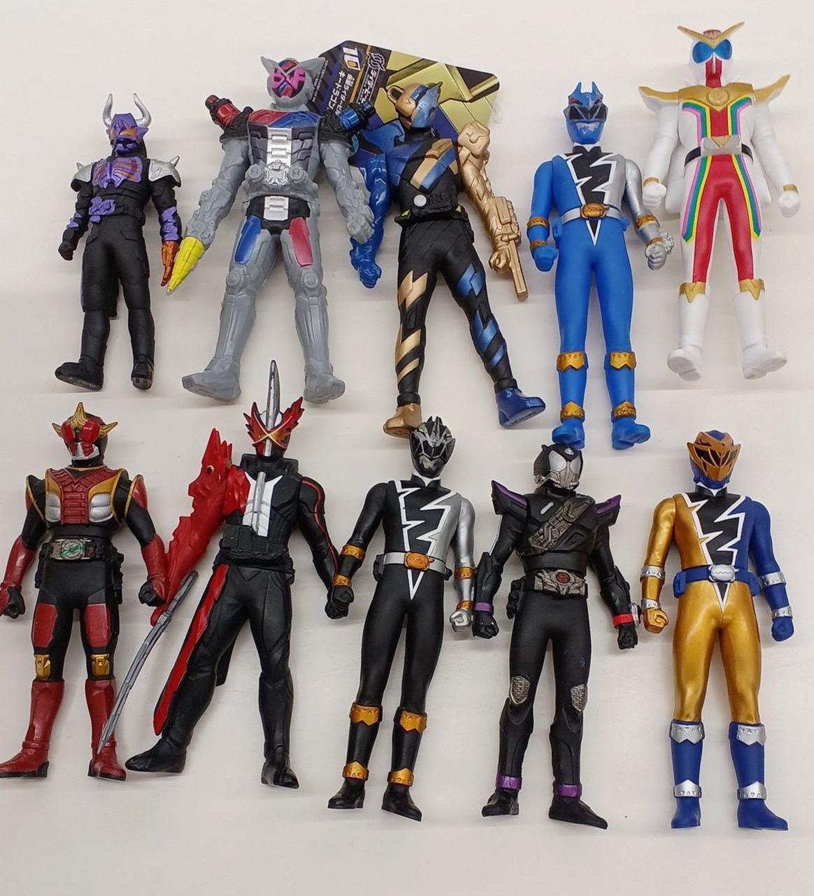 バンダイ(BANDAI)|仮面ライダー&戦隊ソフビセット|【ハードオフ公式