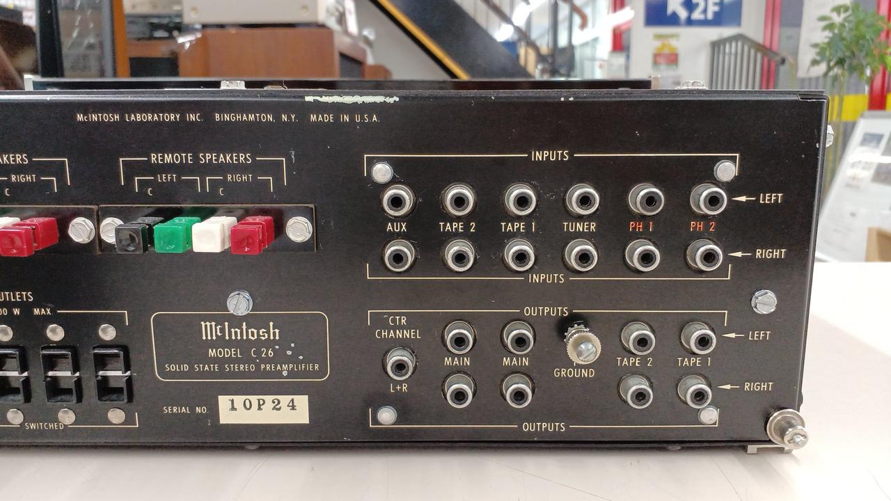 マッキントッシュ(MCINTOSH)|プリアンプ|【ハードオフ公式通販】オフ