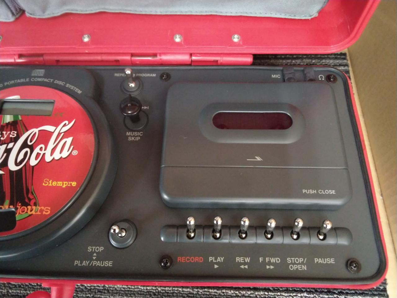 TEAC|コカコーラ 夏組アウトドアCDラジカセ|【ハードオフ公式通販