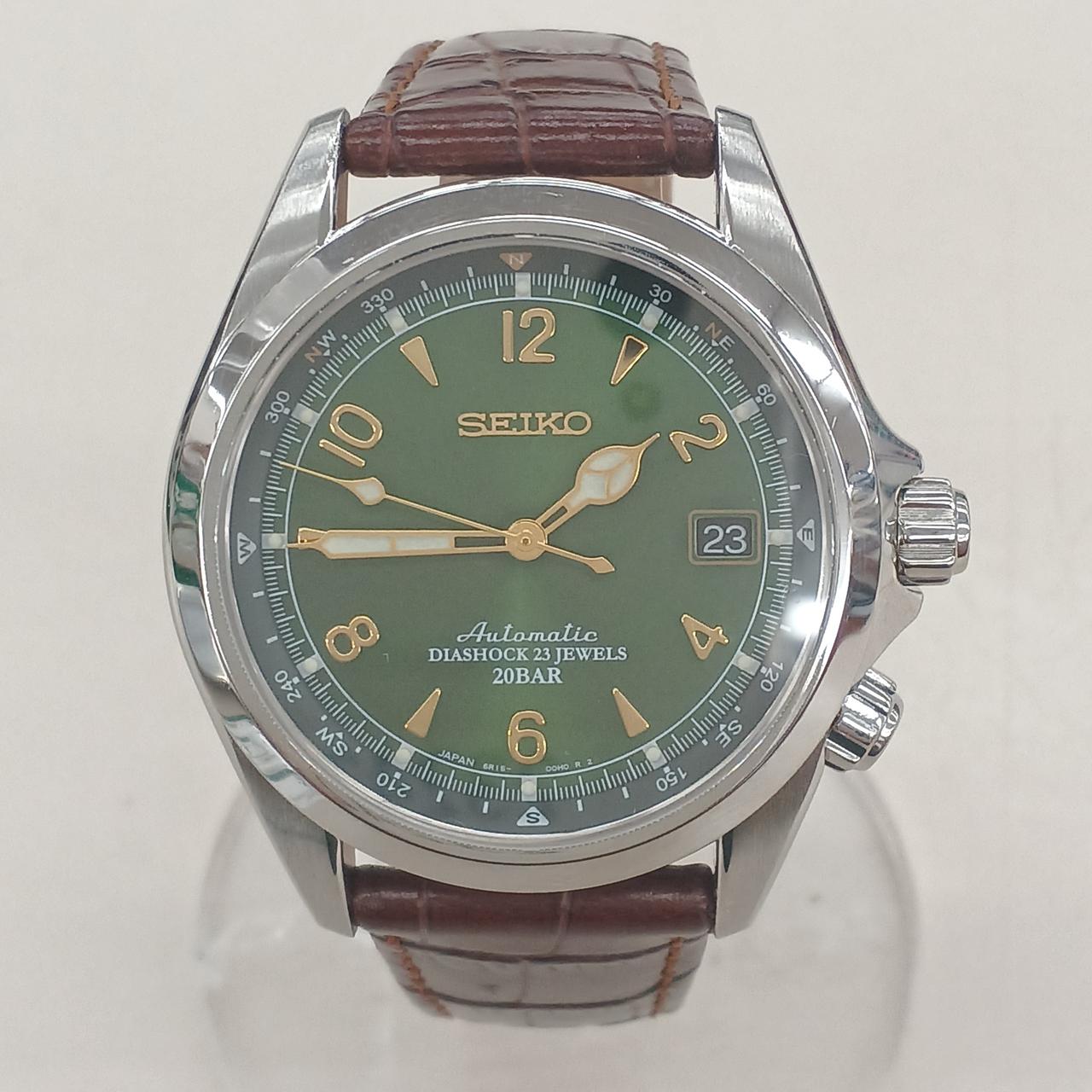 SEIKO|セイコー 自動巻き アルピニスト ベルト社外品|【ハードオフ公式