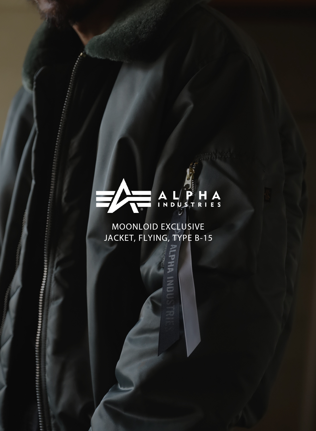 MOONLOID別注】B-15 FLIGHT JACKET|B-15 フライトジャケット - ムーン