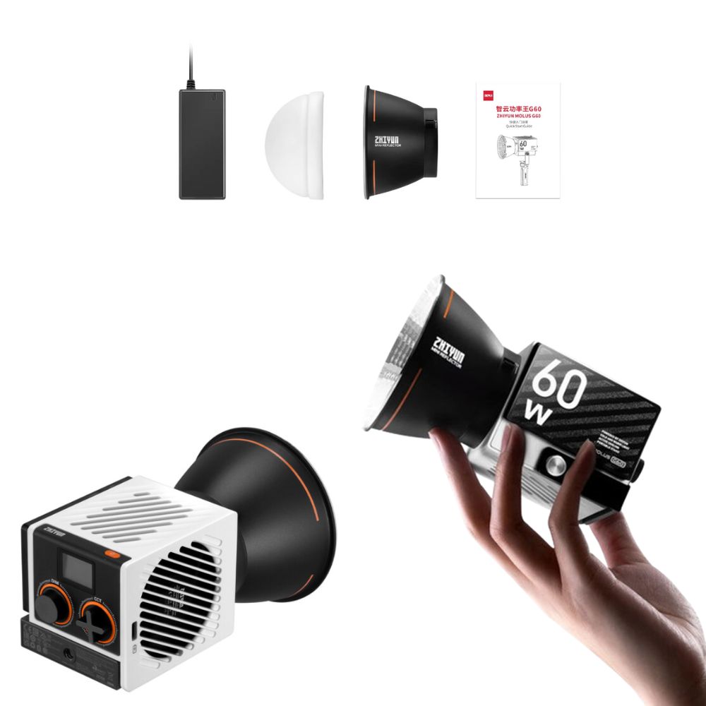 CLEARANCE] Zhiyun Molus G60 Standard 60W Portable Bi-Color LED