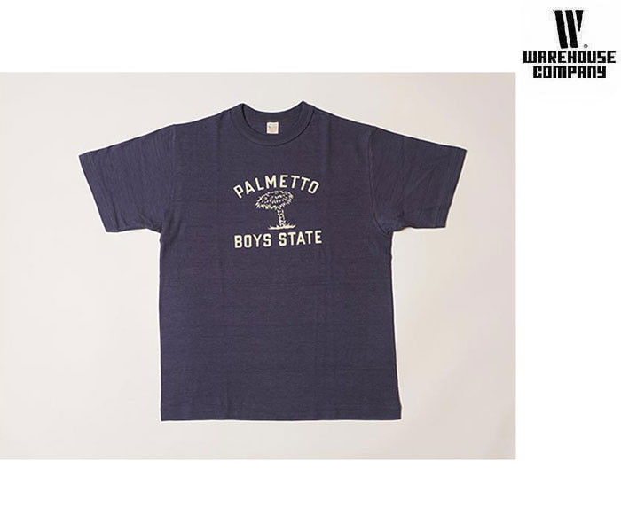WAREHOUSE ウエアハウス PALMETTO プリント Tシャツ 4601 PALMETTO T