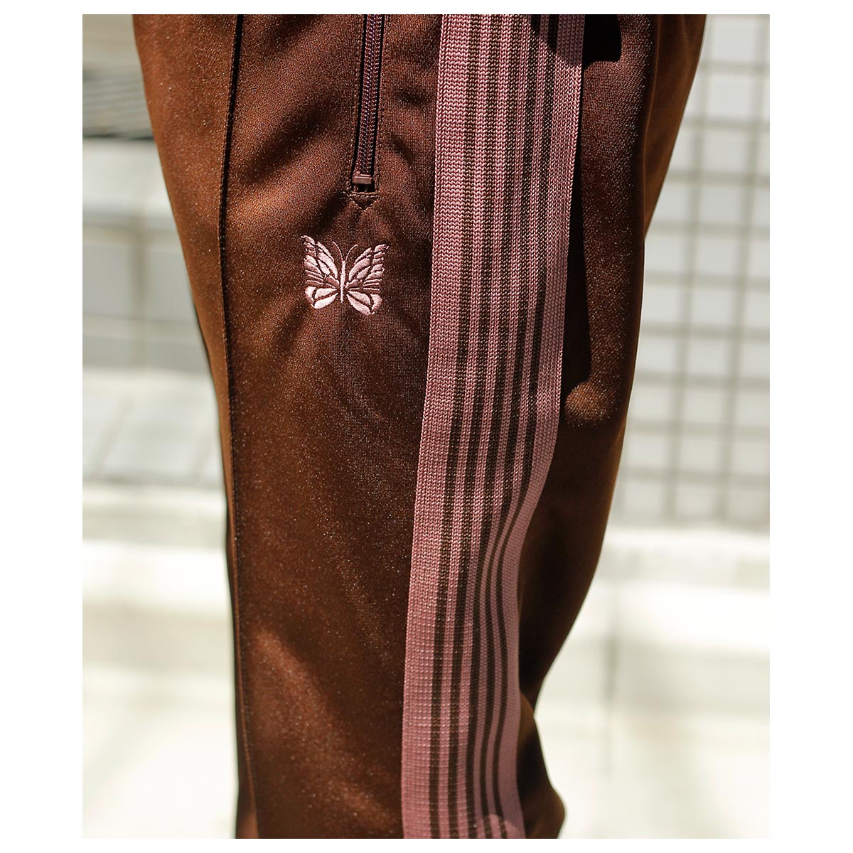 40%OFF セール ニードルズ NEEDLES ブーツカット トラック パンツ ポリ