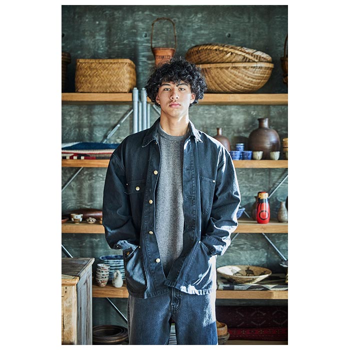 orSlow オアスロウ リラックスフィット オックスフォード ダック