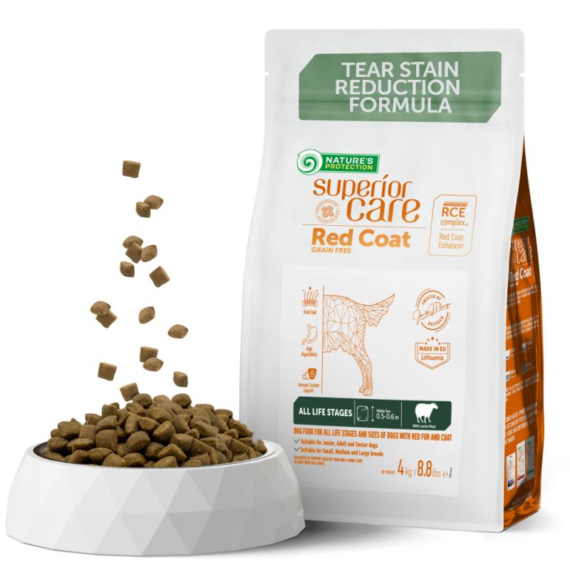 Nature's Protection Superior Care Red Coat Grain-Free Lamb Dog
