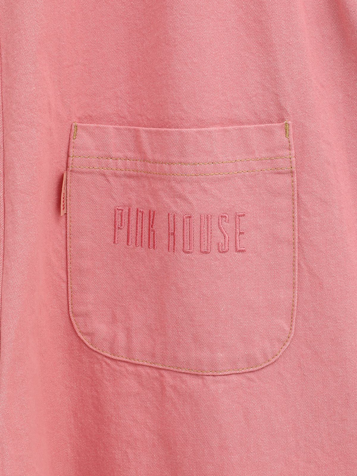 PINK HOUSE×HELLO KITTY ネームワッペン使い サロペット｜ピンクハウス