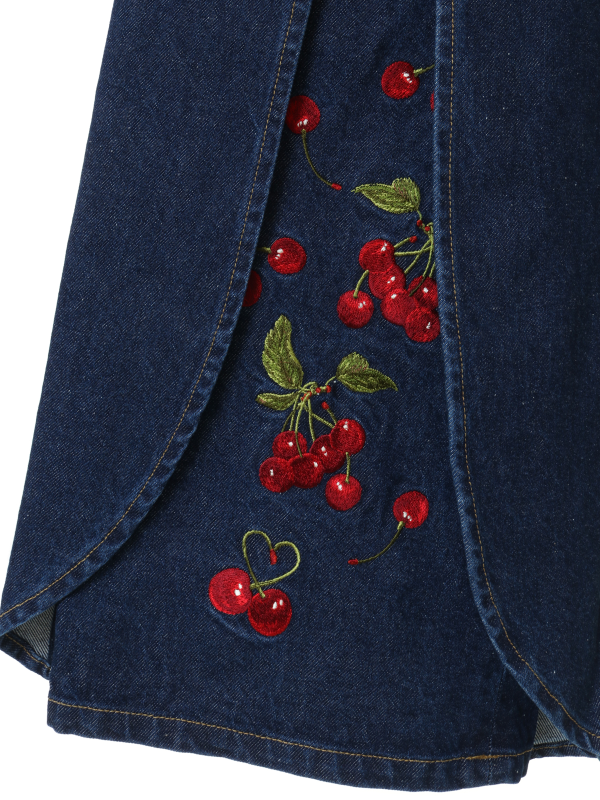 OUTLET】kotohayokozawa×PINK HOUSE CHERRY EMBROIDERY JEANES｜ピンク
