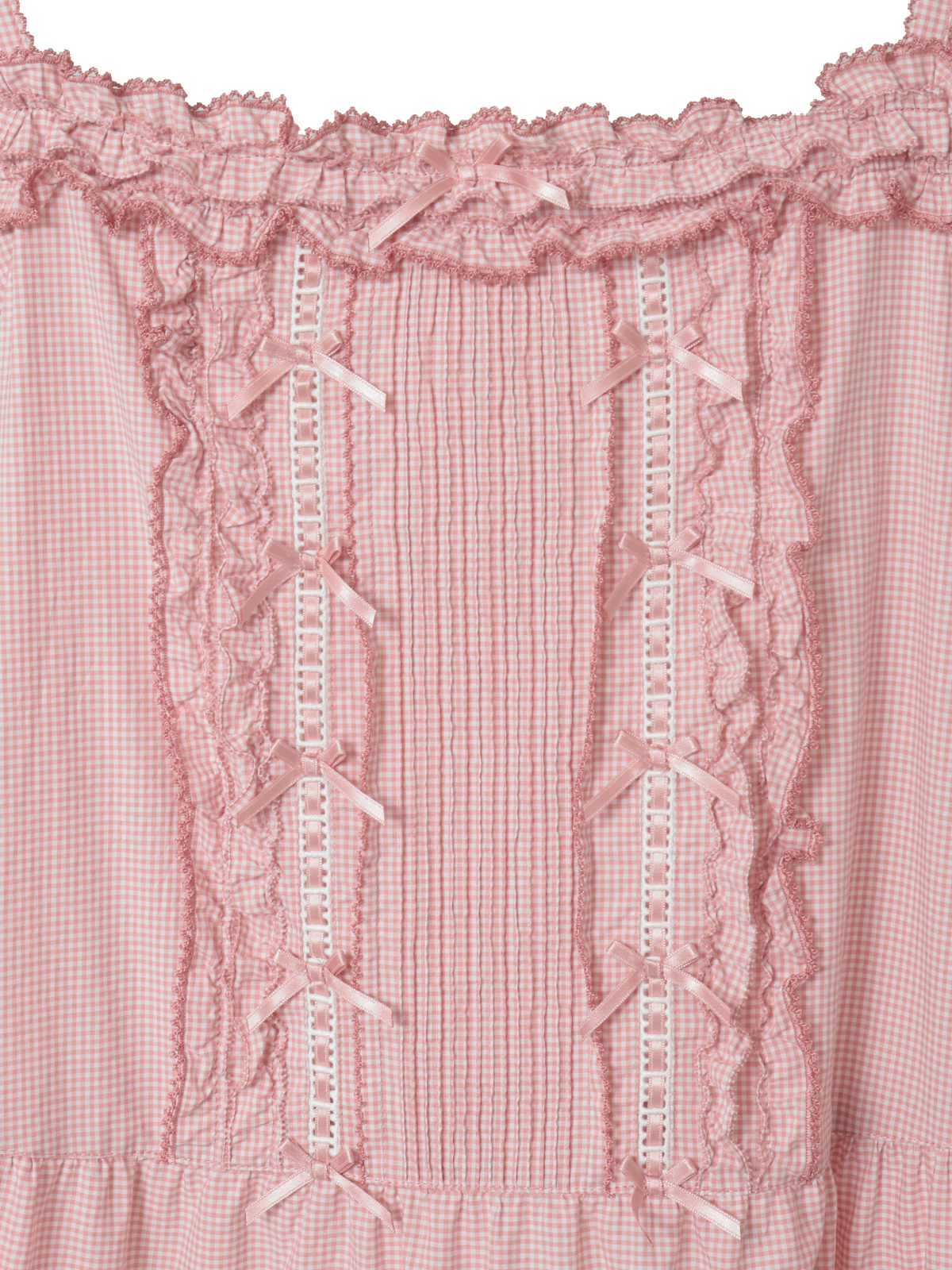 フリル使いキャミソールチュニックブラウス｜ピンクハウスオフィシャル