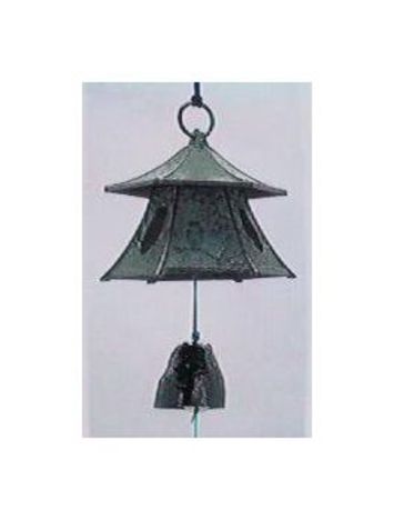 南部鉄器 吊灯篭 みみずく（風鈴）大【特価 通販】山口陶器店
