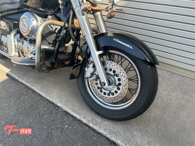 ヤマハ ドラッグスター400クラシック フィッシュテールマフラー