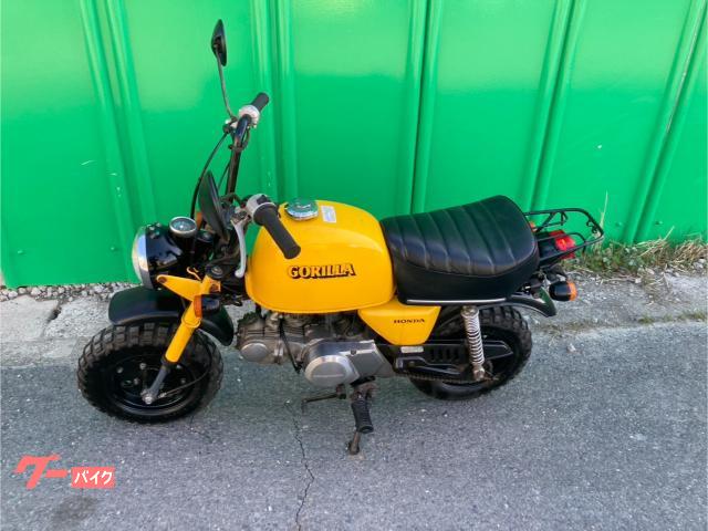 ホンダ ゴリラ 4スト AB27 黄色 12V チェーン新品 バッテリー