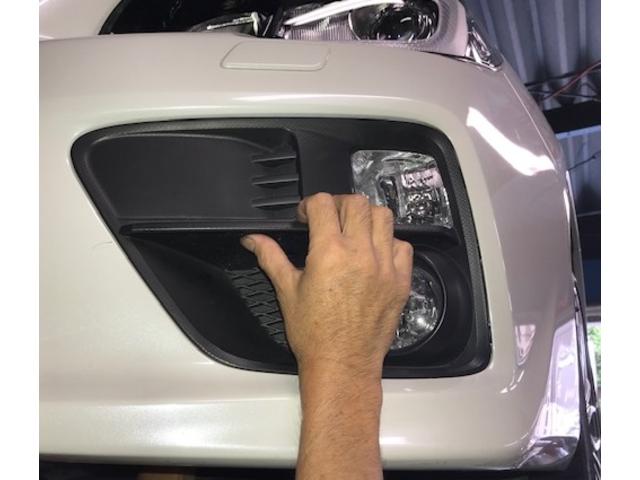 持込取付 スバルWRX-S4 フォグランプカバー LEDアクセサリーライナー
