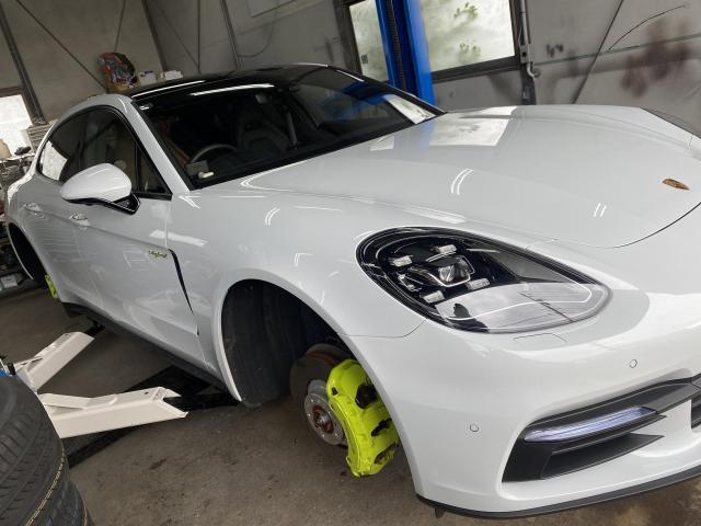 ポルシェ パナメーラ4E 971 ホイールインチアップ TPMSセンサー複製