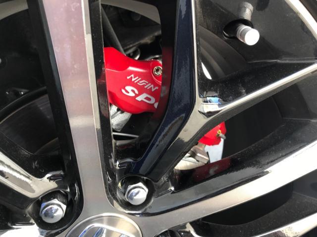 ホンダ シビック FK7 キャリパーカバー取付 SPOONロゴ レッド