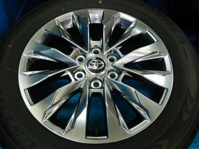 新車外しのランクル300純正20インチ入庫です！ 18インチ純正の