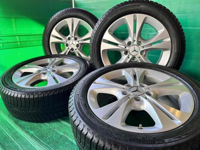 ベンツCクラス（W205）純正17インチスタッドレスセット入庫です！ 溝
