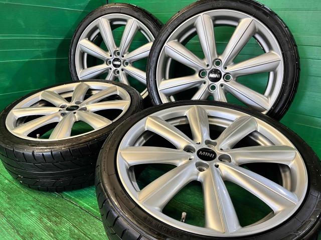 4穴ミニ純正18インチ入庫です！ ミニ純正VスポークR133 18インチ