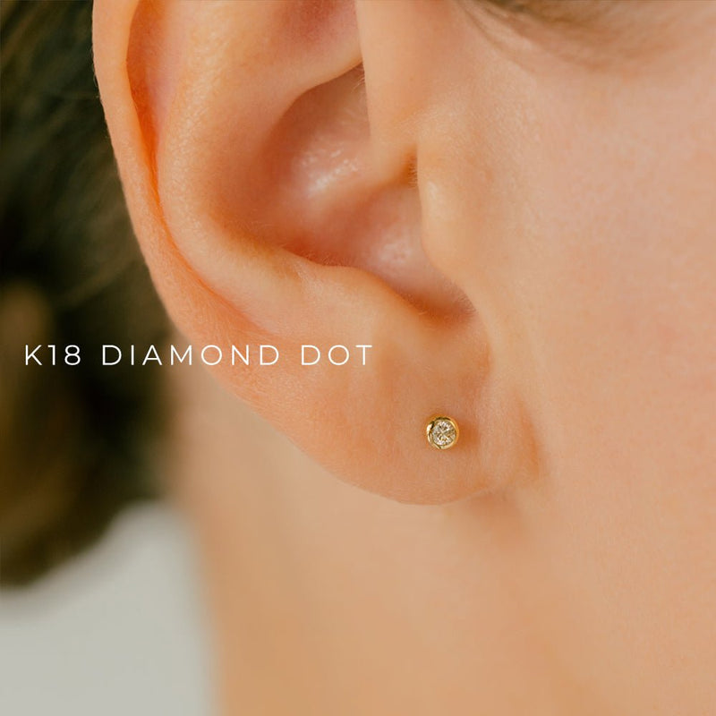 14G セット ボディピアス│ファーストピアスにオススメ K18/Pt 3mm