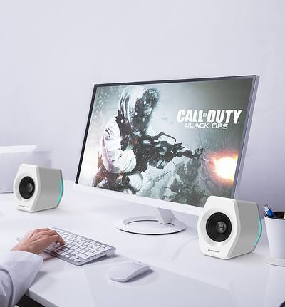 Edifier G2000 2.0 Bluetooth Gaming Speakers with RGB Lighting (2