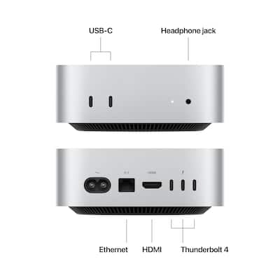 Apple Mac mini Desktop Latest Model M4 chip Built for Apple