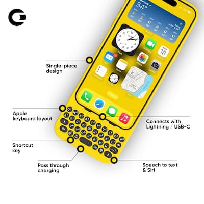 Clicks Keyboard for Apple iPhone 15 Pro Royal Ink CK-5100-2 - Best Buy