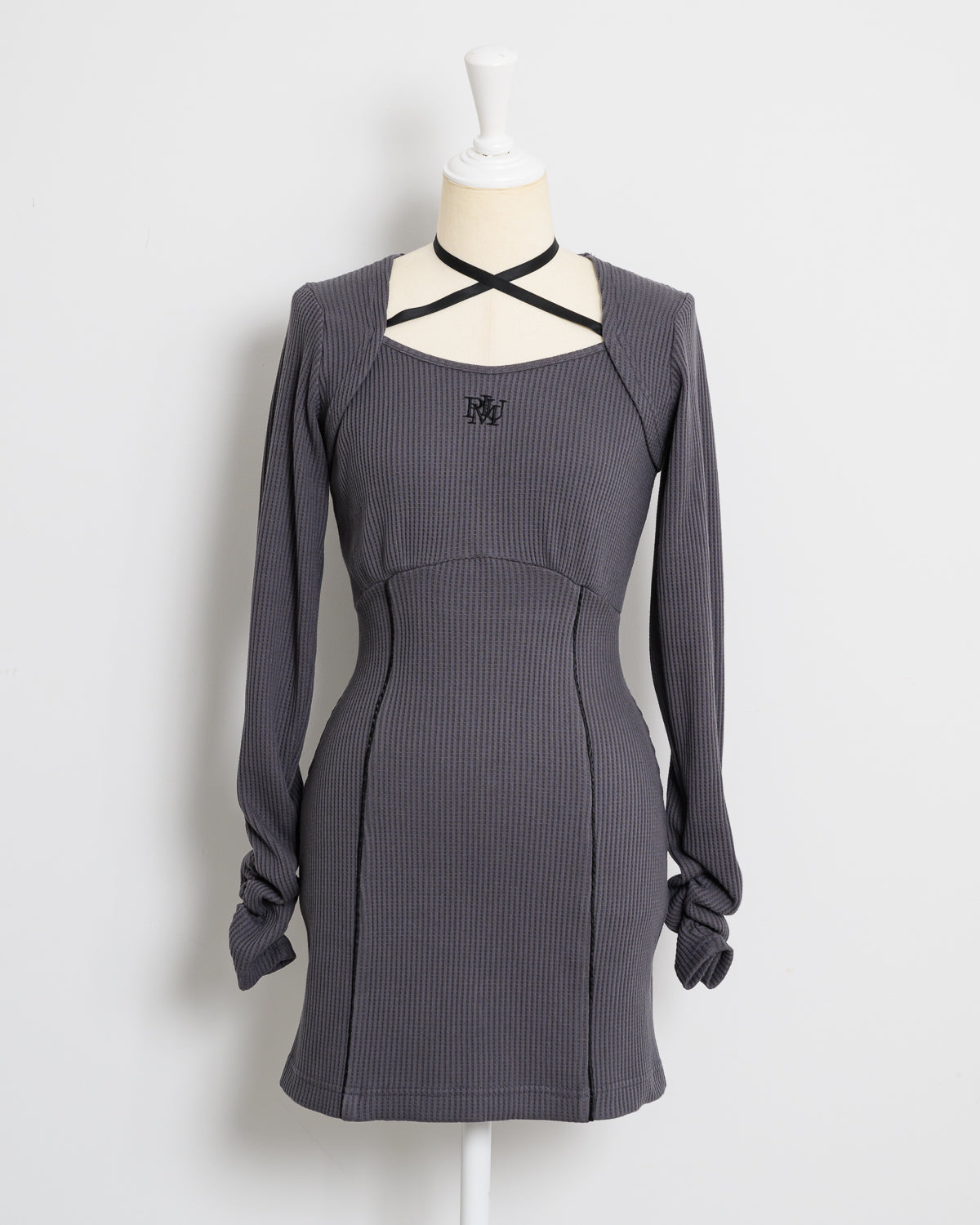 クロステープワッフルワンピース – pium