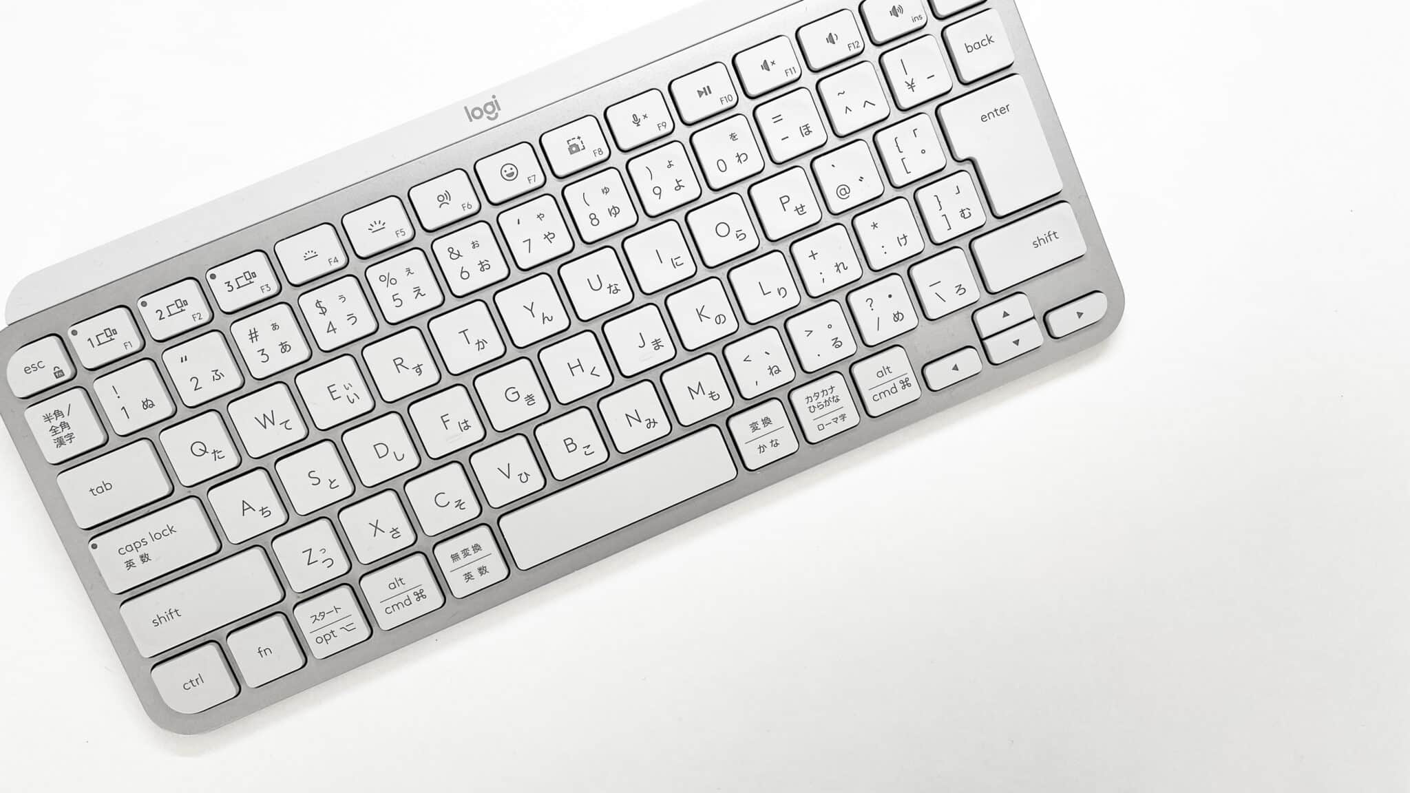 Logicool MX Keys Mini開封レビュー｜テンキーレスならこれ | ぽきろぐ