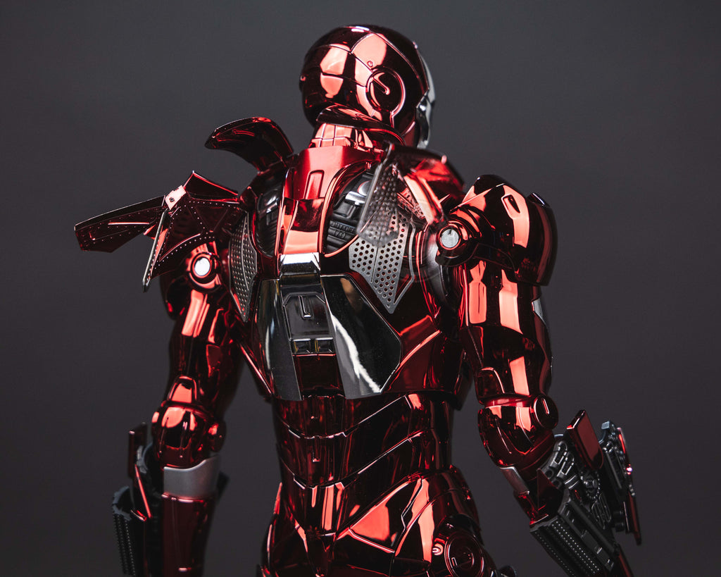 Hot Toys MMS744D64 Ironman Mark III (Red & Chrome Version