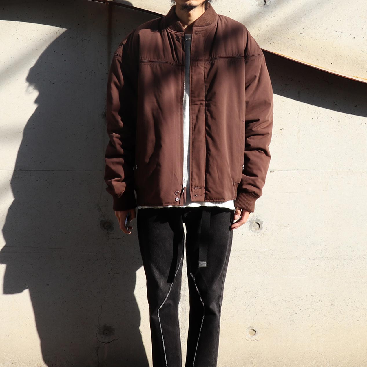 POST JUNK / 00's～ DERBY OF SAN FRANCISCO Derby Jacket Brown [XL]