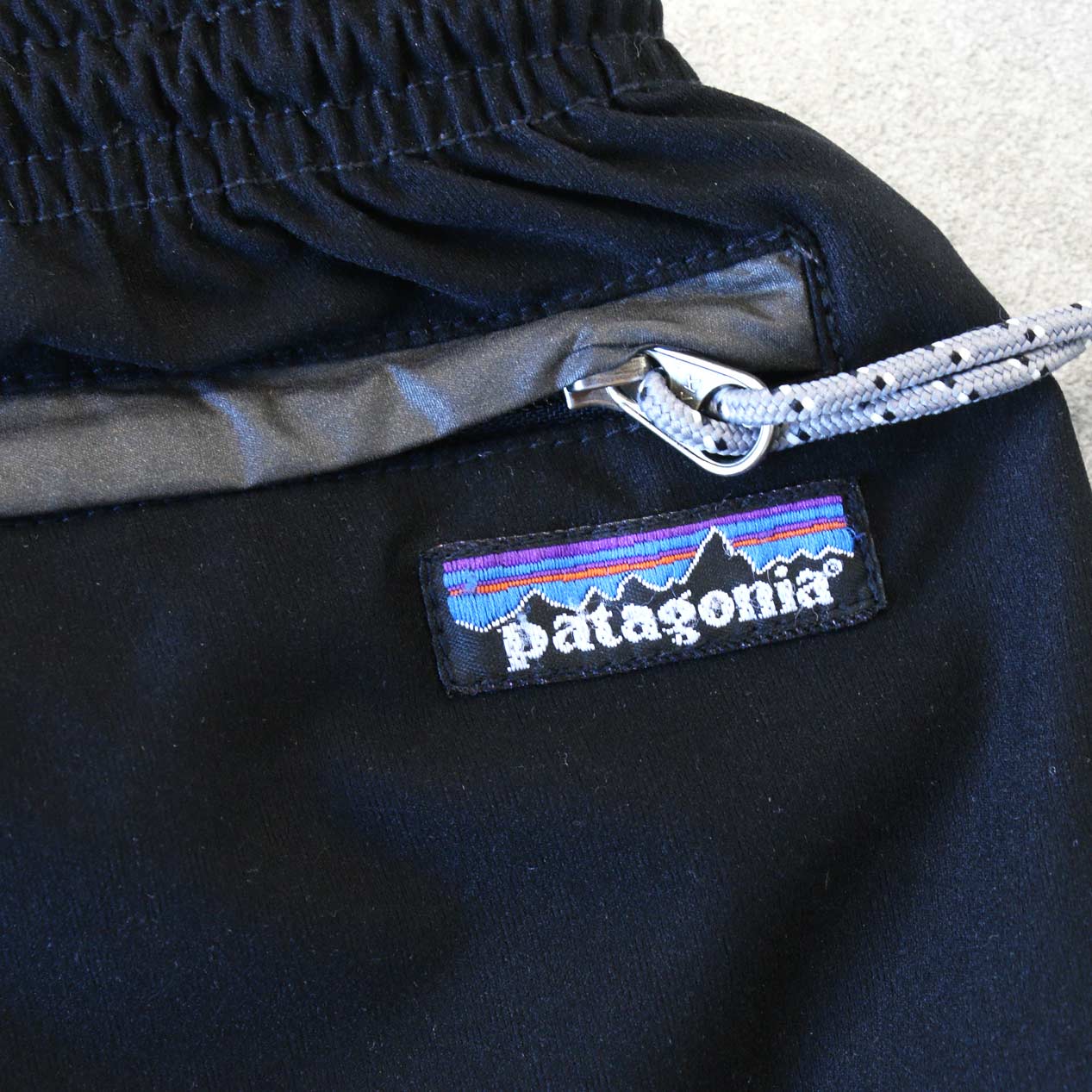POST JUNK / '01 PATAGONIA “BLACK” Integral Pants Early Model [XL]