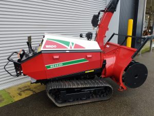 中古除雪機整備完了 ワドーSE221D 22馬力ディーゼル除雪機 ｜修理
