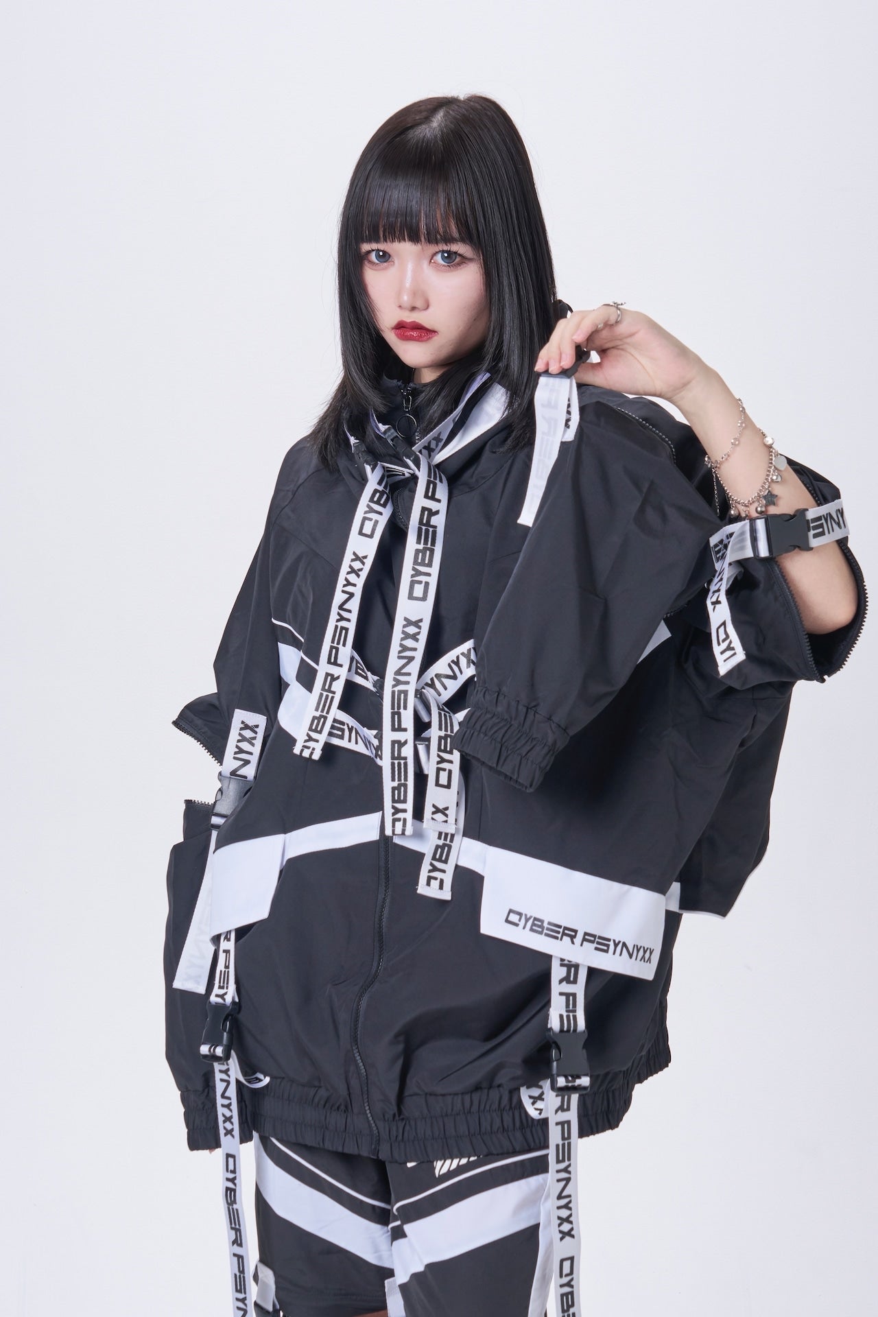 プシュニクス PSYNYXX ナイロンサイバージャージ セットアップ 天使