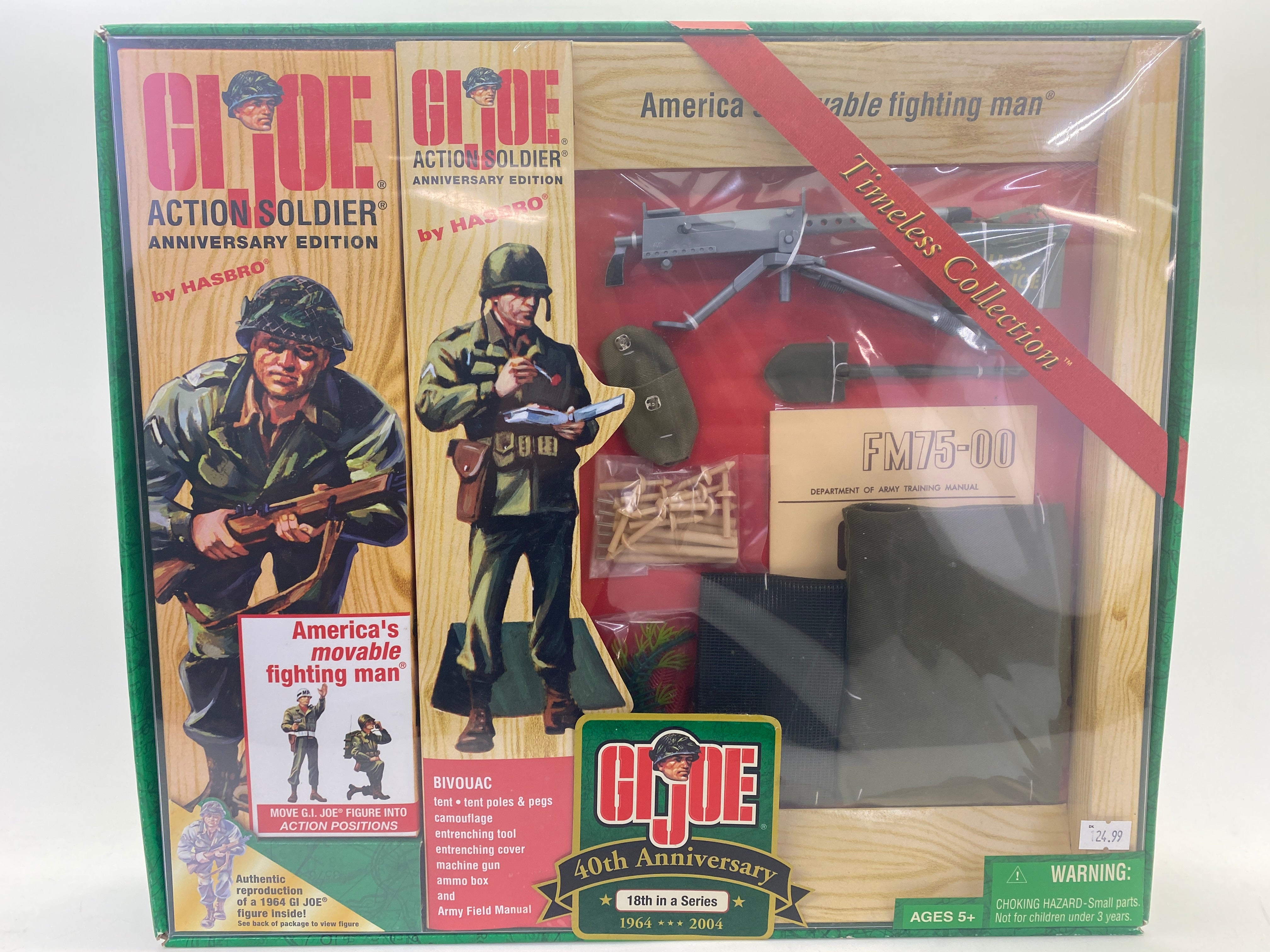 Second Chance RJ Collection GI Joe Bivouac Tent Set Set Action