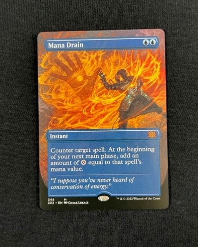 Mana Drain (Borderless) - MTG Proxy Double Masters 2022 - Proxy King