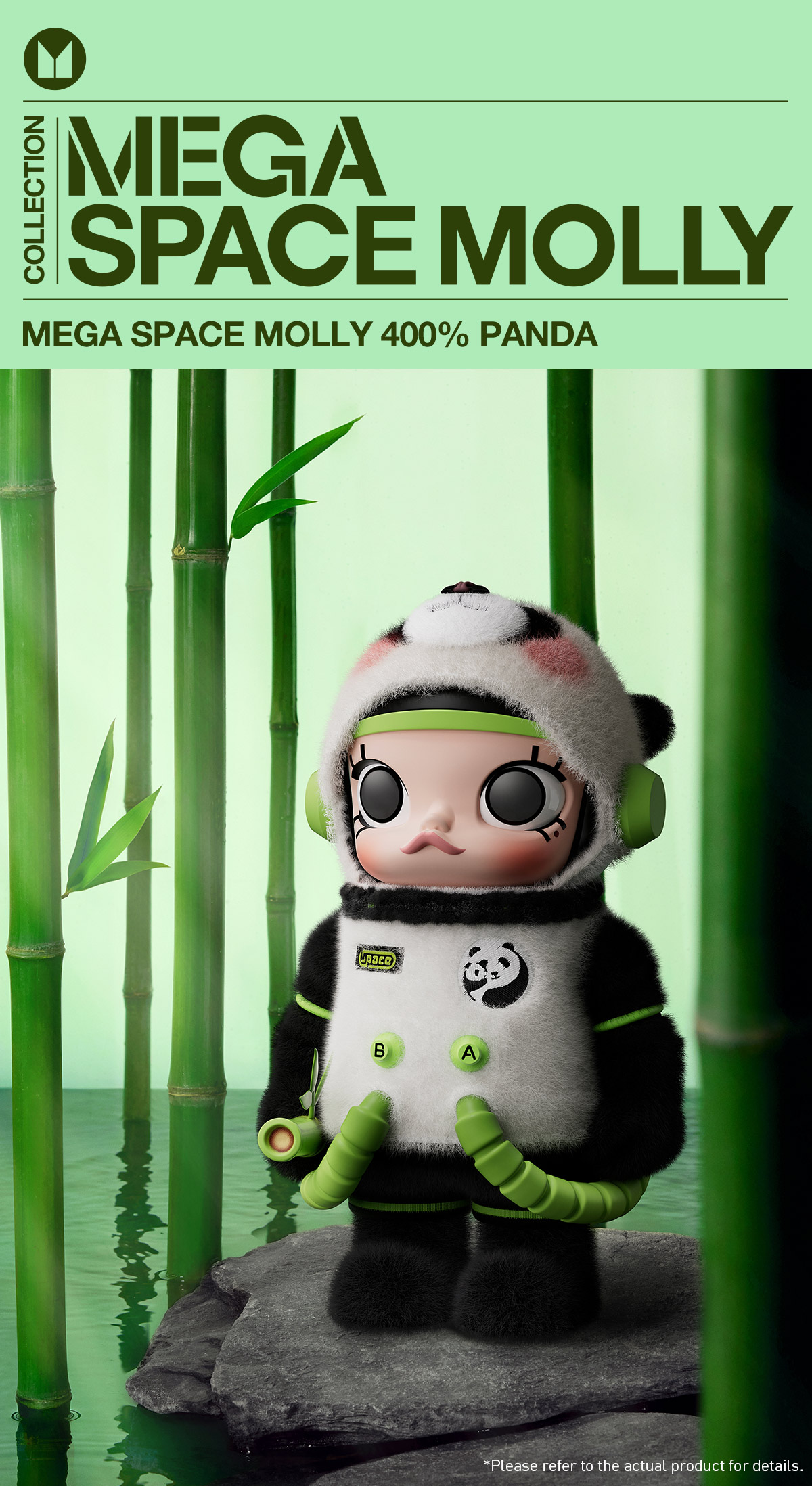 MEGA SPACE MOLLY 400% PANDA | All MEGA - POP MART (United States)
