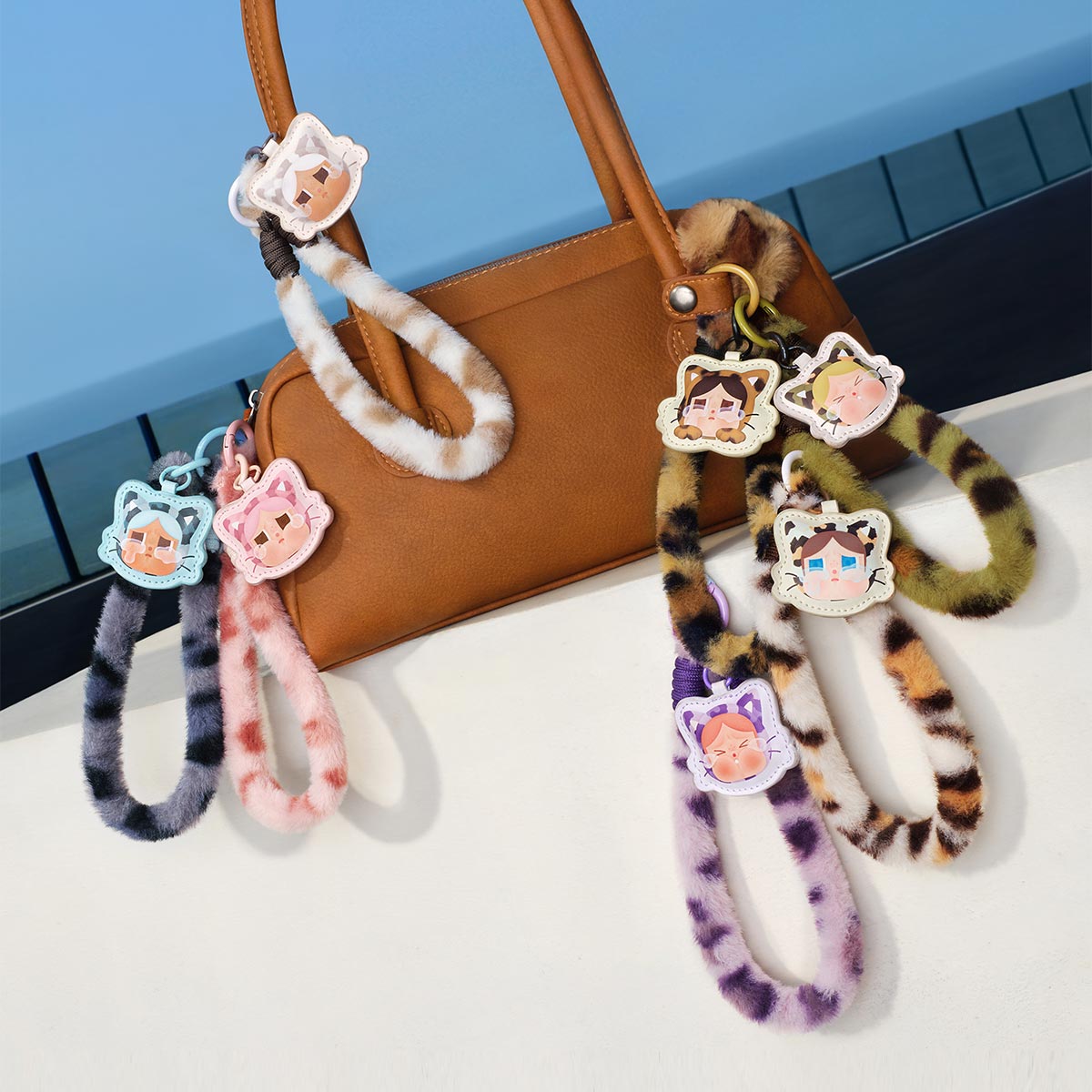 CRYBABY Wild but Cutie Series-Phone Charm Blind Box - POP MART