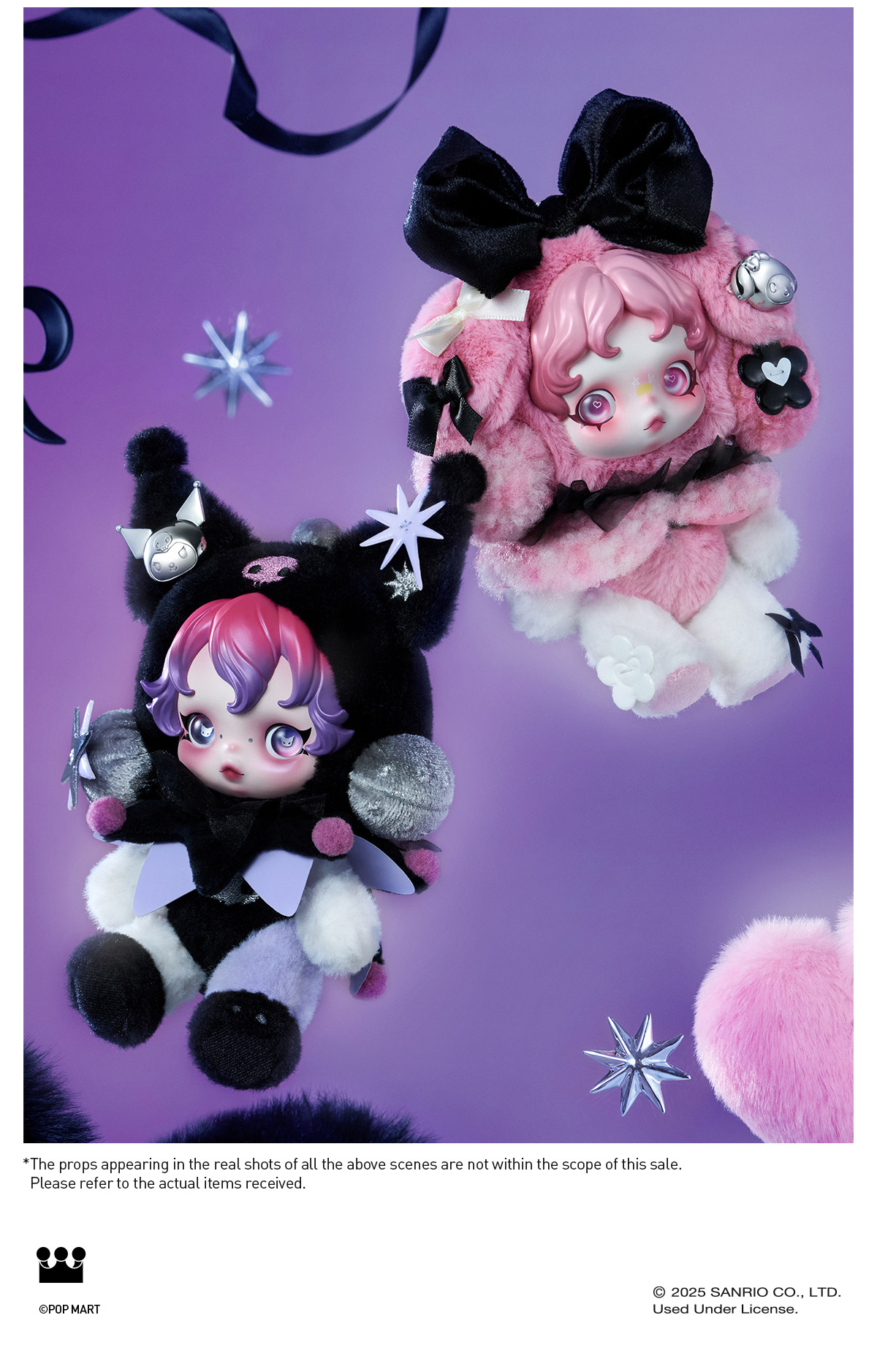 SKULLPANDA × MY MELODY Plush - POP MART (United States)