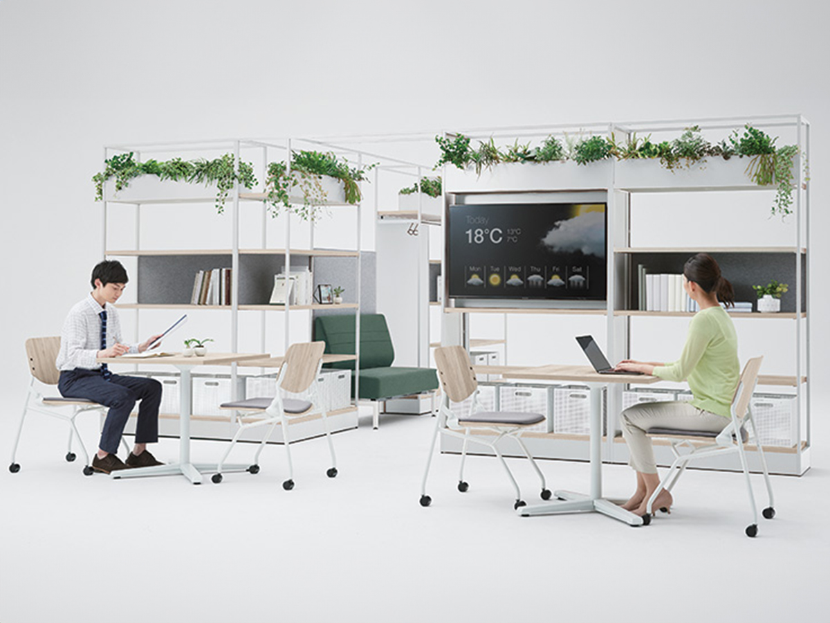 ライブス シェルフ｜オフィス｜製品情報｜株式会社オカムラ