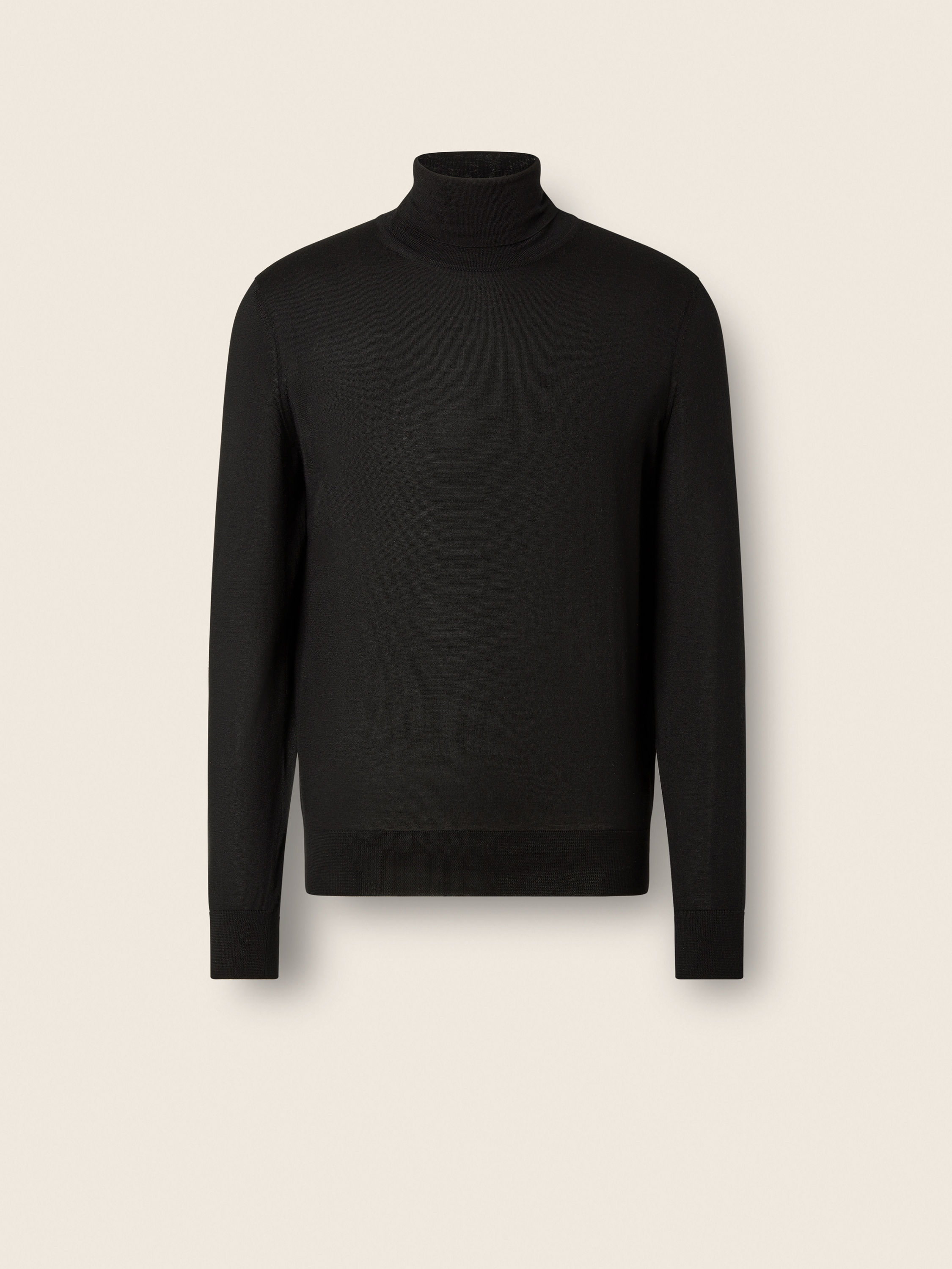 ブラック Cashsetaタートルネック FW25 22504672 | Zegna JP