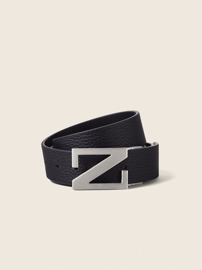 ブラック リバーシブル両面仕様レザーベルト FW25 22986639 | Zegna JP