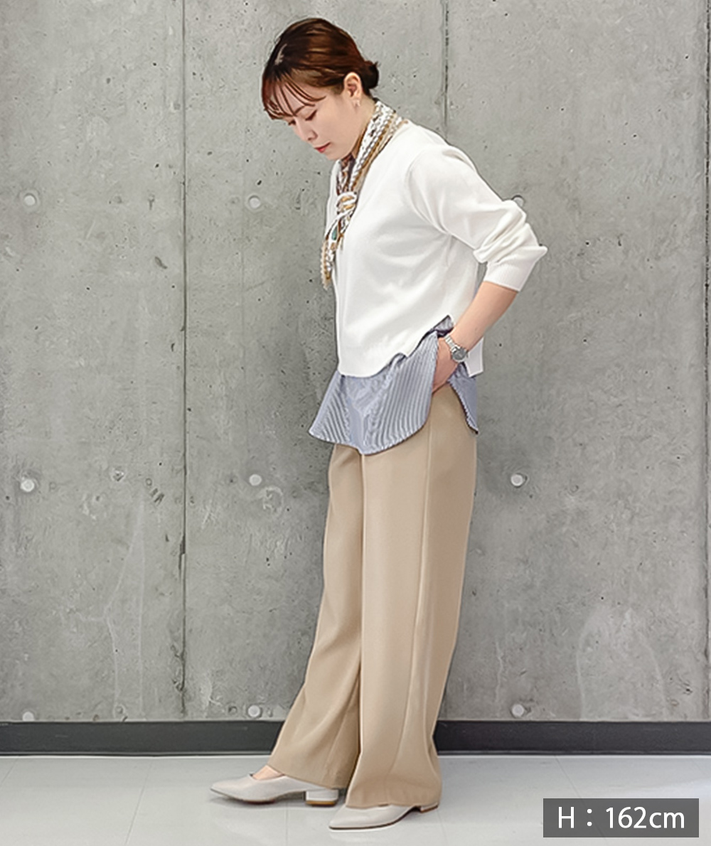 動画掲載】セットアップタックロングワイドパンツ(パンツ