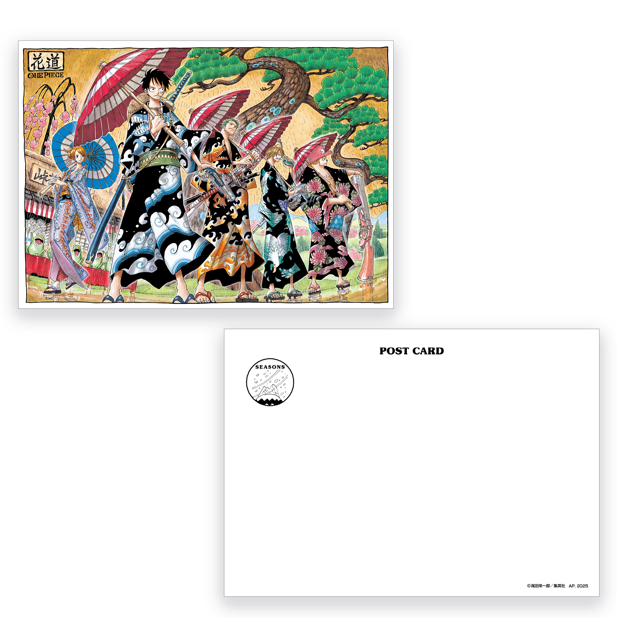 ONE PIECE シーズンズポストカード | ONE PIECE BASE SHOP
