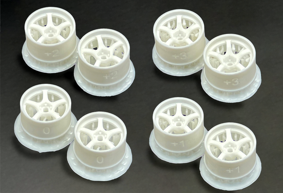 DDL-WR001W-W DDLABO 5Spoke wheel white (Wide Set) / DDLABO 5本