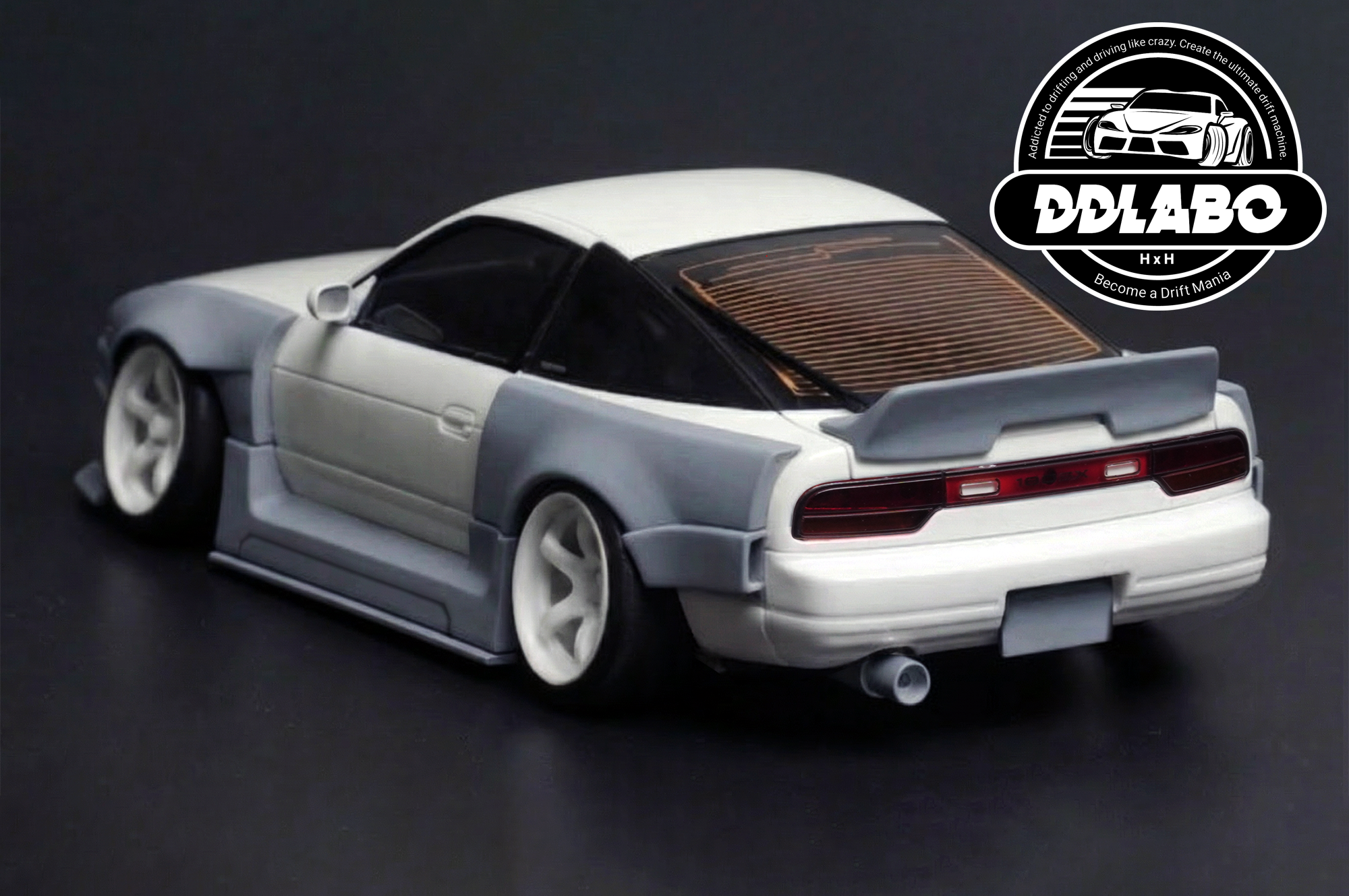 DDL-AR005 DDLABO Widebody kit V1 for MZN179 MINI-Z 180SX / DDLABO