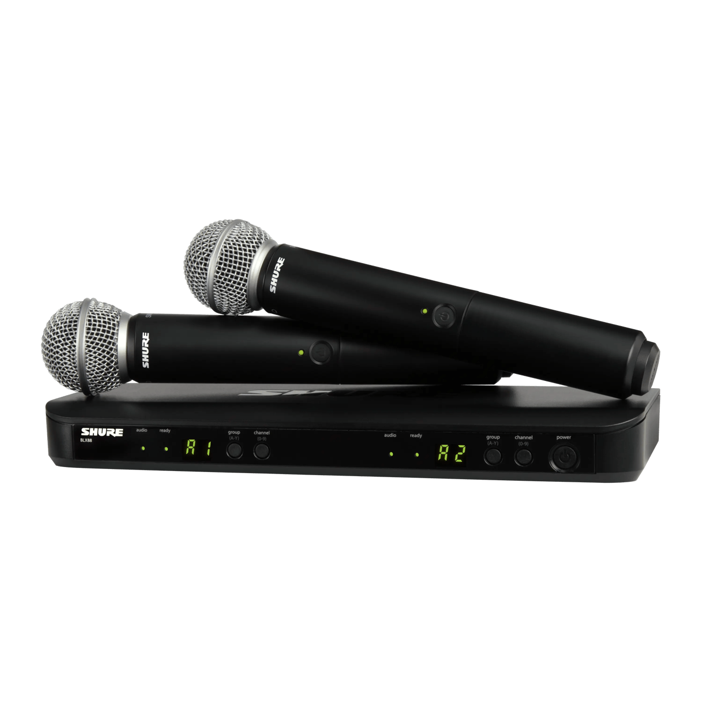 BLX288/SM58 - 2本のSM58 ワイヤレスデュアルボーカルシステム - Shure