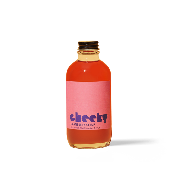 CHEEKY Bar-Quality Cocktail Syrups - Cranberry Syrup - ProofNoMore