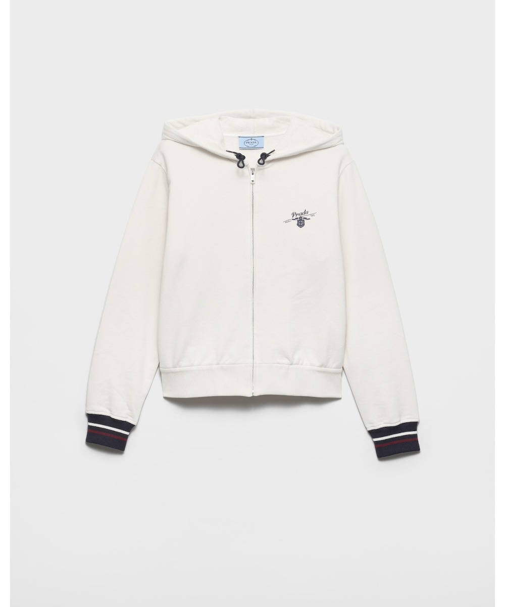 PRADA/プラダ_Women通販 | コットンフリース ポロシャツ【送料無料